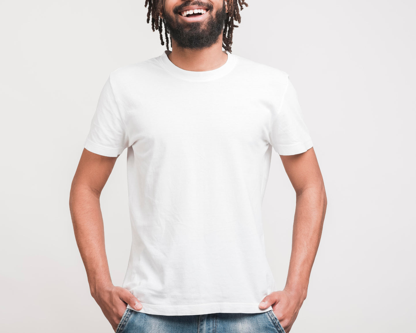 Basic White (round neck)