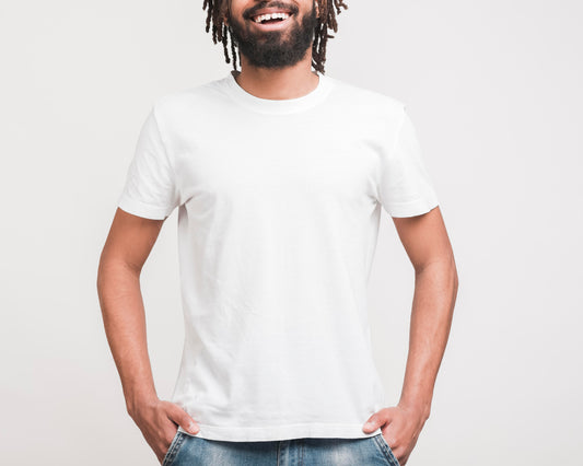 Basic White (round neck)